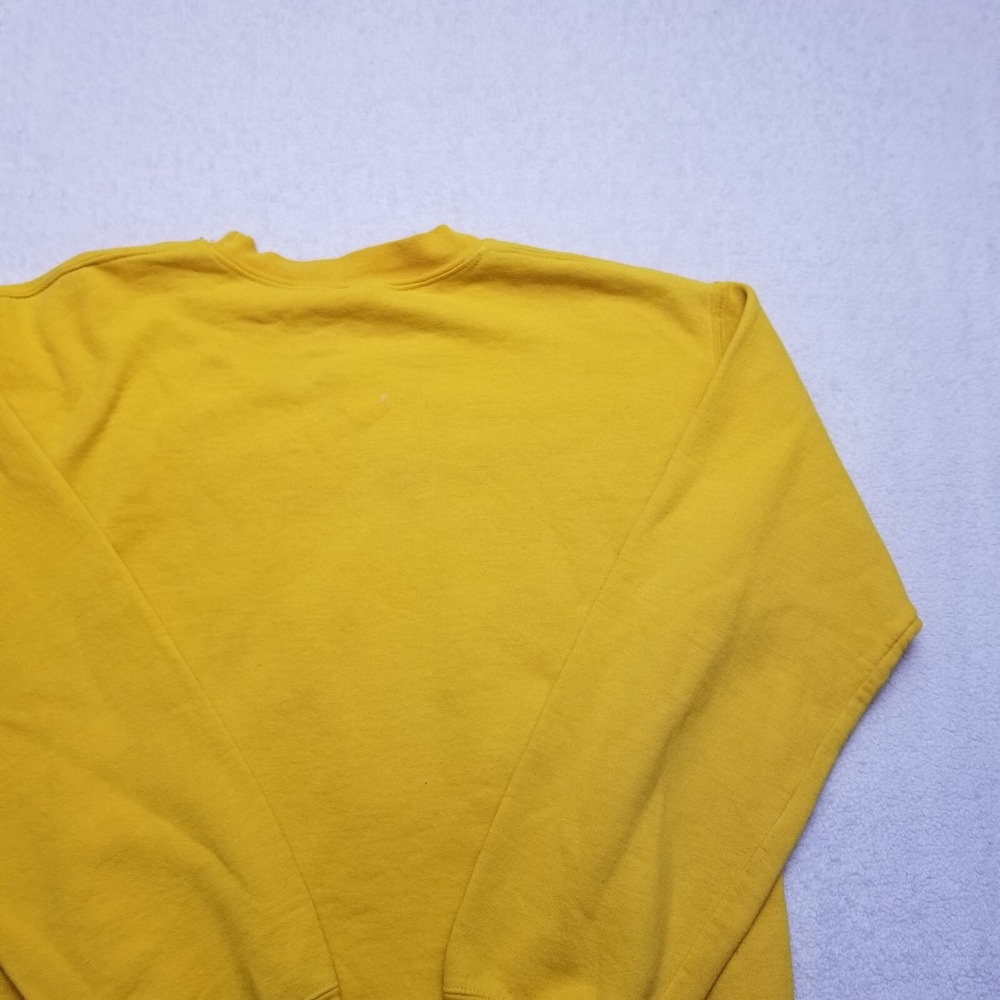 Sigma Alpha Epsilon Frat  SAE university of Washington yellow Crew Neck Size Sm - Picture 5 of 15